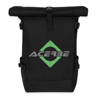 Acerbic character - Roll Top Backpack - black - Front
