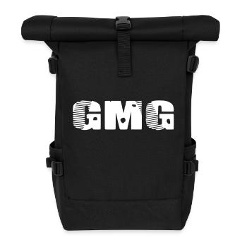 gangsta mafia groove - Rolltop Rucksack - Schwarz - Vorne