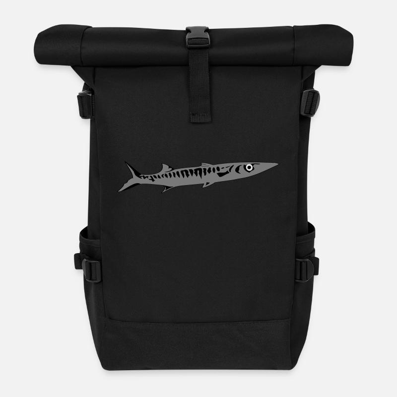 Barracuda - Rolltop Rucksack - Schwarz