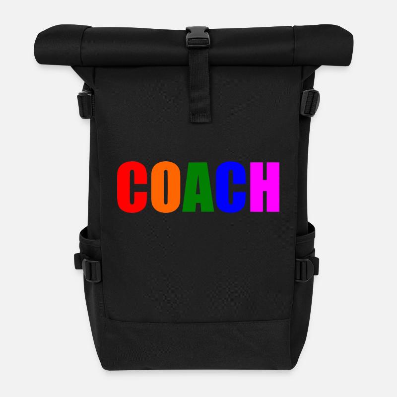 Coach - Rolltop-rygsæk - sort