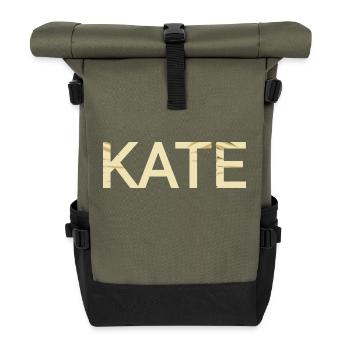 Cottage - Roll Top Backpack - olive/black - Front