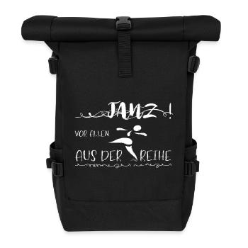 TANZ! Vor allem aus der Reihe - Rolltop Rucksack - Schwarz - Vorne