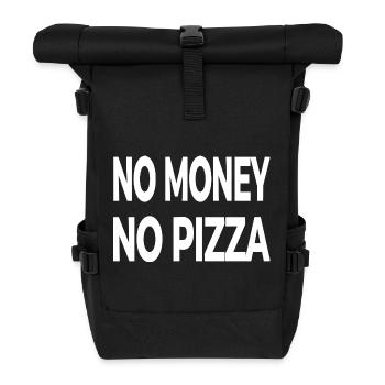 Pizza - Roll Top Backpack - black - Front