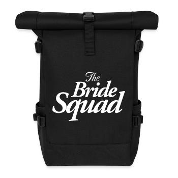 The Bride Squad - Rolltop Rucksack - Schwarz - Vorne