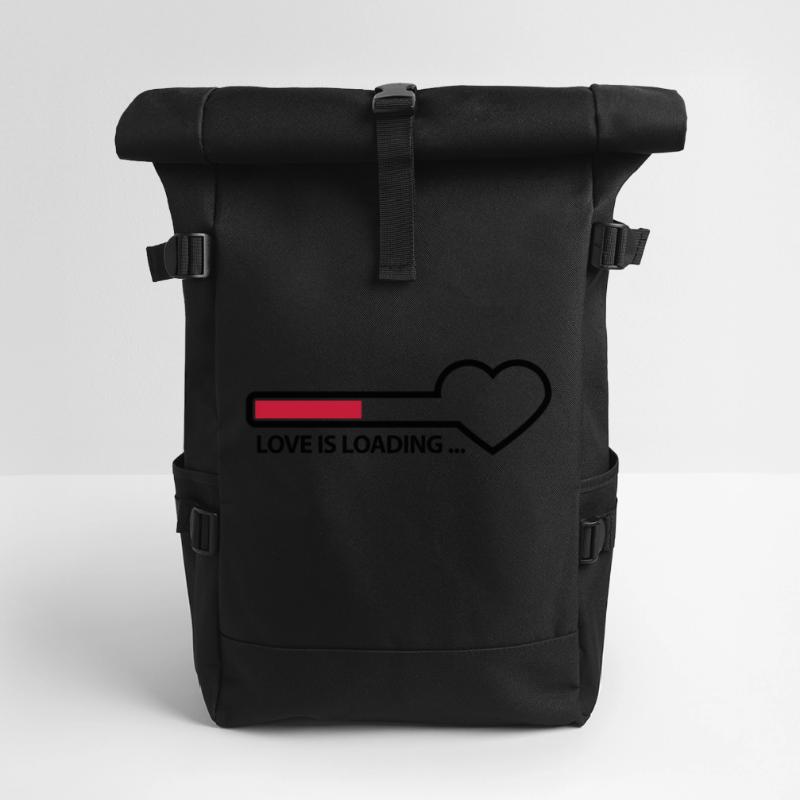 love_is_loading_2c Rolltop Rucksack