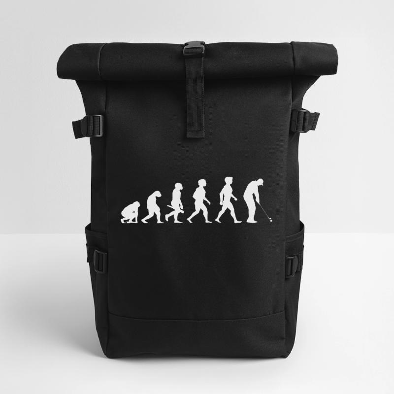 Evolution Golf Golfer Golfer Terrain de golf Sac à dos roll top