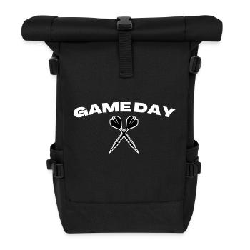 Jour de match Fléchettes Sports - Sac à dos roll top - noir - Devant