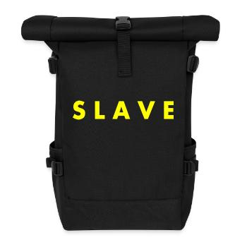 Slave - Rolltop Rucksack - Schwarz - Vorne