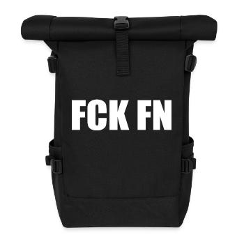 Fck fn - Sac à dos roll top - noir - Devant