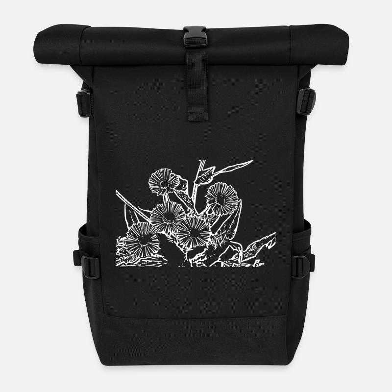 Muttertags Geschenk Mutter Muttertag Geschenkidee  - Rolltop Rucksack - Schwarz