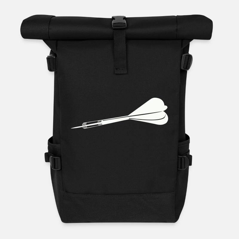 Dartpfeil - Rolltop Rucksack - Schwarz