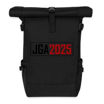 Jga 2025 Junggesellen Party - Rolltop Rucksack - Schwarz - Vorne