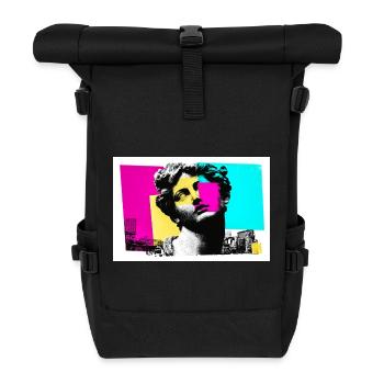 Sculpture Classique en Style Pop Art Urbain - Sac à dos roll top - noir - Devant