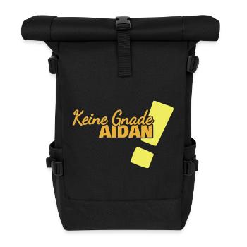 Aidan dans le rôle de l’humour - Sac à dos roll top - noir - Devant