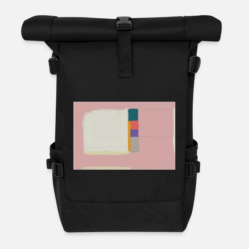 Liminal - Sac à dos roll top - noir