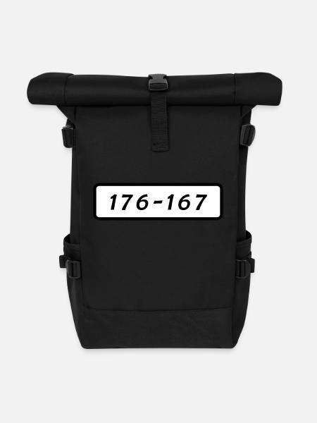 Panzerknacker - Rolltop Rucksack - Schwarz