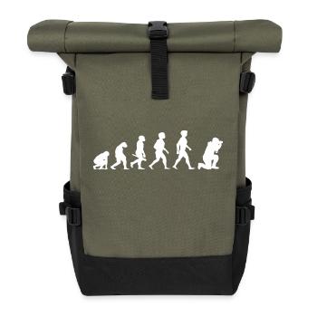 Evolution Photographe Photographe Appareil Photo - Sac à dos roll top - olive/noir - Devant