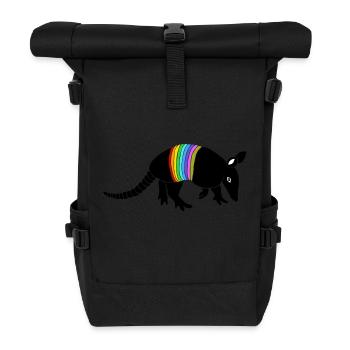 armadillo - Roll Top Backpack - black - Front