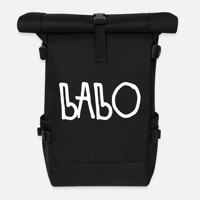 Babo - Rolltop Rucksack - Schwarz