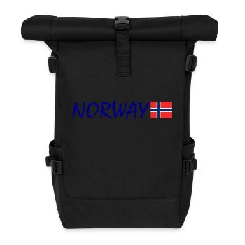 Norway - Roll Top Backpack - black - Front