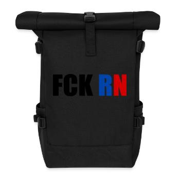 rn - Sac à dos roll top - noir - Devant