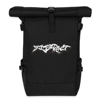 Geesthacht - Rolltop Rucksack - Schwarz - Vorne