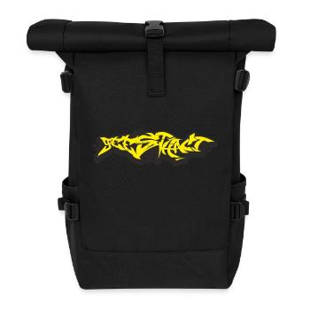 Geesthacht - Rolltop Rucksack - Schwarz - Vorne