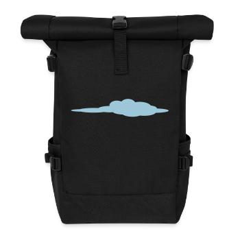 Cloud - Roll Top Backpack - black - Front