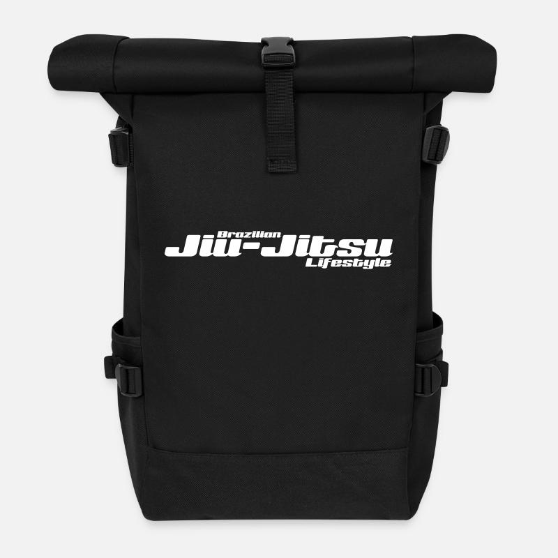 Mode de vie Jiu-Jitsu brésilien - Sac à dos roll top - noir