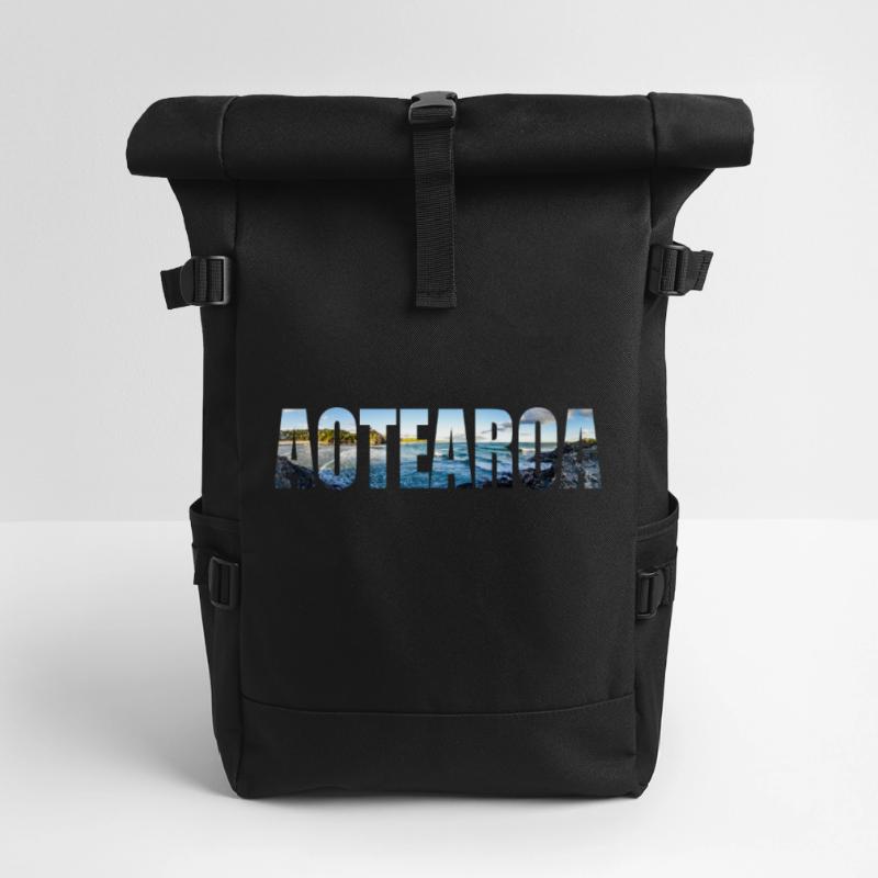 Neuseeland Geschenkidee Backpacker Work & Travel Rolltop Rucksack