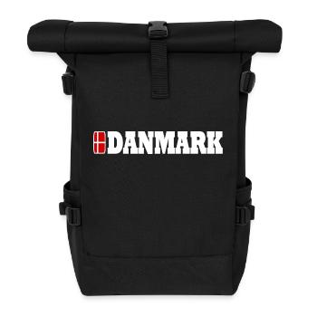 Dänemark - Rolltop Rucksack - Schwarz - Vorne