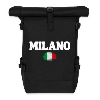 Milano Mailand Milan Italia - Sac à dos roll top - noir - Devant