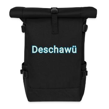 Déjà vu en allemand - Sac à dos roll top - noir - Devant