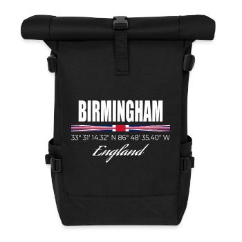 Birmingham - Roll Top Backpack - black - Front