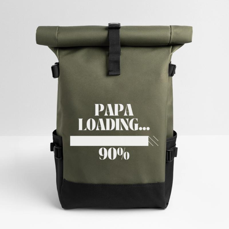 Papa Loading Rolltop Rucksack