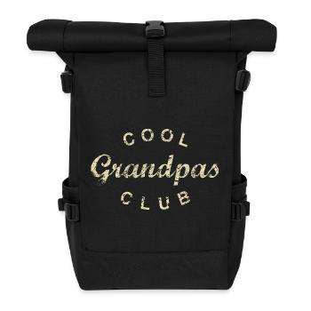 Club des grands-parents cool Anniversaire de grand-père Fête des pères - Sac à dos roll top - noir - Devant