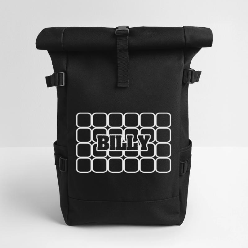 Billy as a given name Roll Top Backpack
