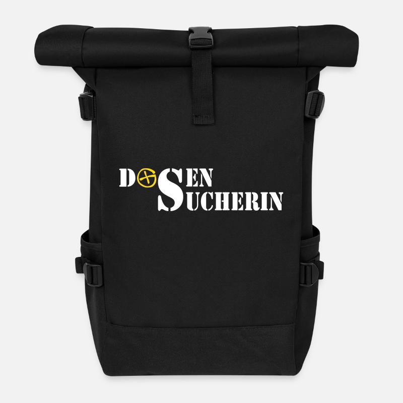 Dosensucherin - 2colors - 2011 - Rolltop Rucksack - Schwarz