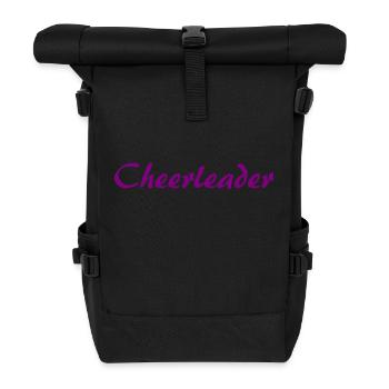 cheerleader - Roll Top Backpack - black - Front