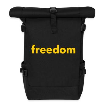 Freedom - Roll Top Backpack - black - Front