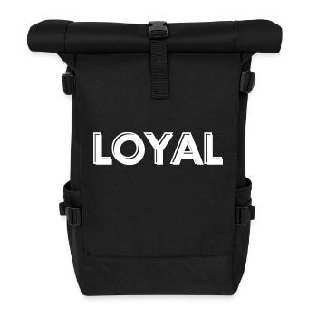 Loyal Loyalty - Roll Top Backpack - black - Front