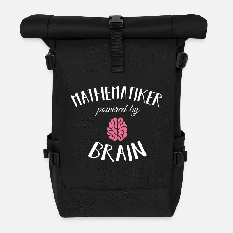 Mathematiker - Mathematik Lehrer Geschenkidee - Rolltop Rucksack - Schwarz
