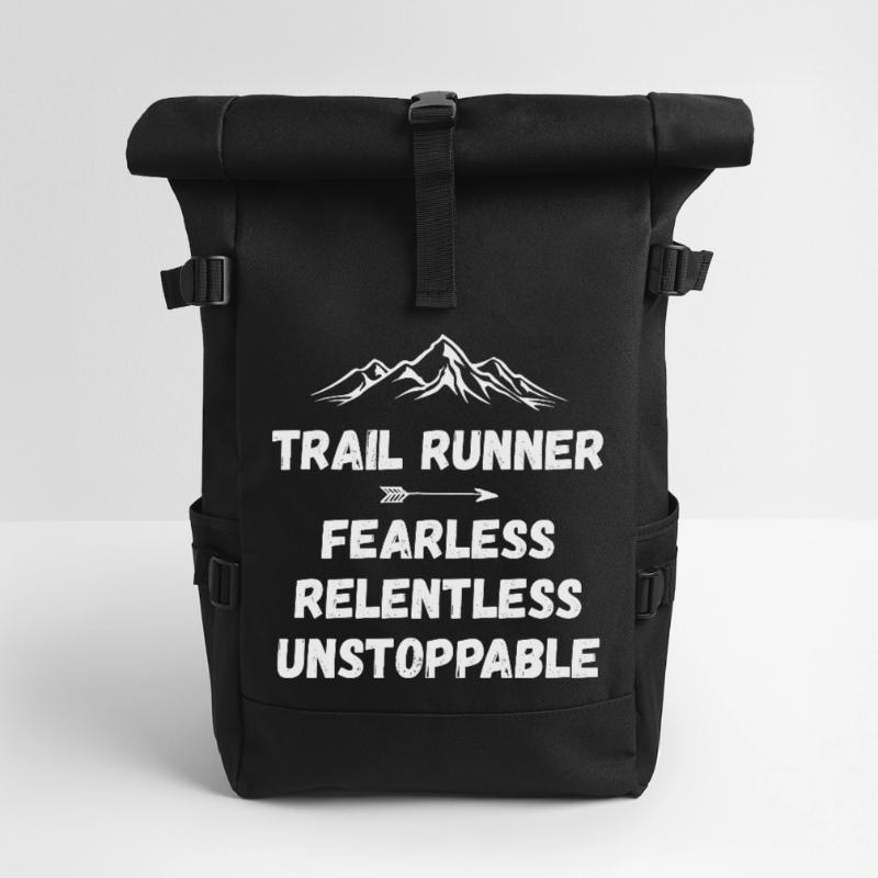 Trail Runner - Intrépide. Implacable. Imparable. Sac à dos roll top