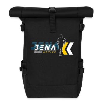 Jena Active Run - Roll Top Backpack - black - Front