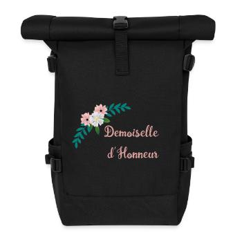 Brautjungfer - Bukolische Sammlung - Rolltop Rucksack - Schwarz - Vorne