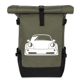 Liberty Walk Cars Widebody Icon Graphique - Sac à dos roll top - olive/noir - Devant