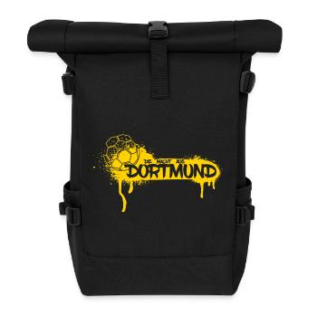 Dortmund Ruhrpott Ball - Sac à dos roll top - noir - Devant