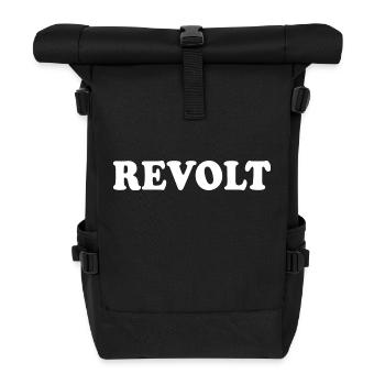 Revolt - Roll Top Backpack - black - Front