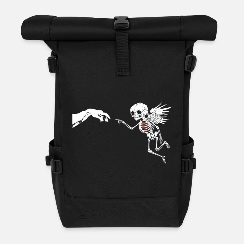 CUPID - Roll Top Backpack - black