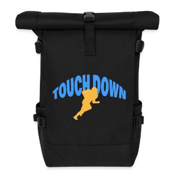 Touch Down - Roll Top Backpack - black - Front